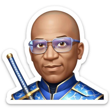 Celestial Samurai sticker