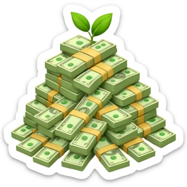 MONEY BUDGET sticker