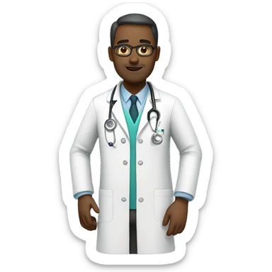 Doctor full body sticker