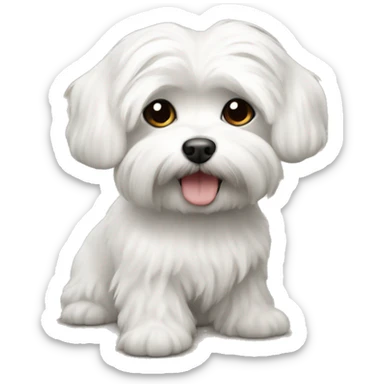 Maltese  sticker
