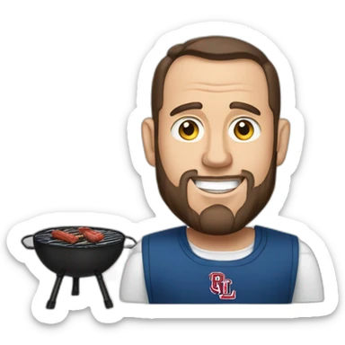 Lincoln Riley BBQ sticker