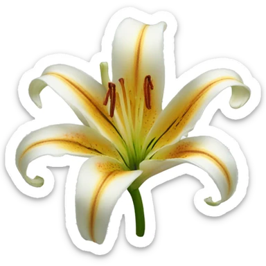 Lily on alex sticker