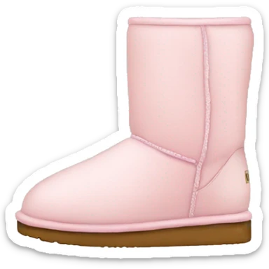 light pink uggs sticker