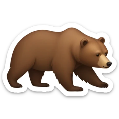 grizzly bear sticker