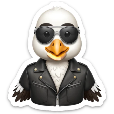 goose top gun sticker