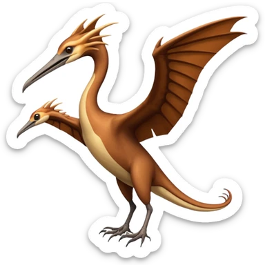 Make a quetzalcoatlus sticker