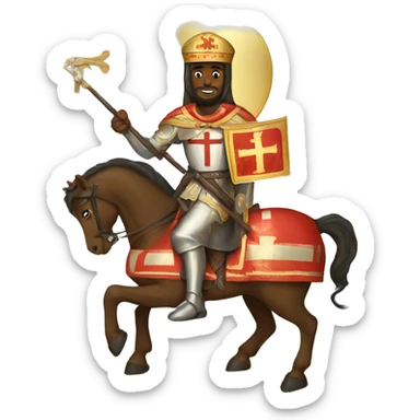 Orthodox Icon of St George sticker