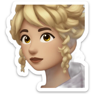 Noelle-genshin sticker