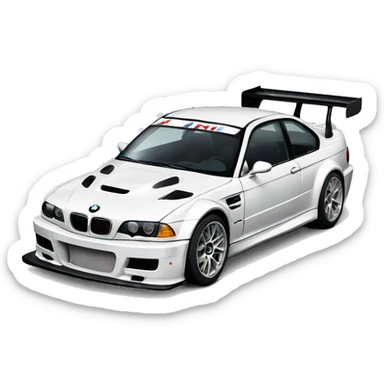 bmw m3 gtr sticker