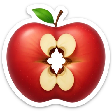 No O sea que no tenga nada roja que esté partido a la mitad nomás sticker