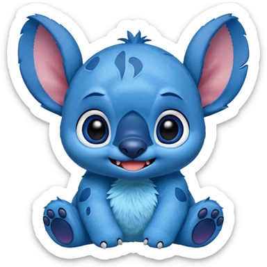 Lilo and stitch make stitch cute sticker
