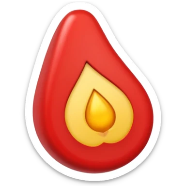 Uma mão apertando um botão escrito perigo sticker