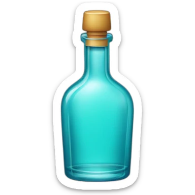 Tequila bottle clase azul sticker