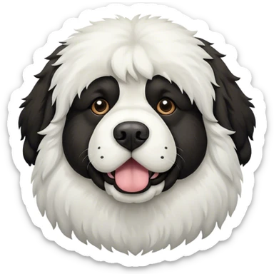 Newfoundland dog
 sticker