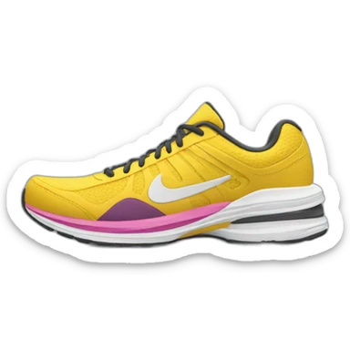 running shoese sticker