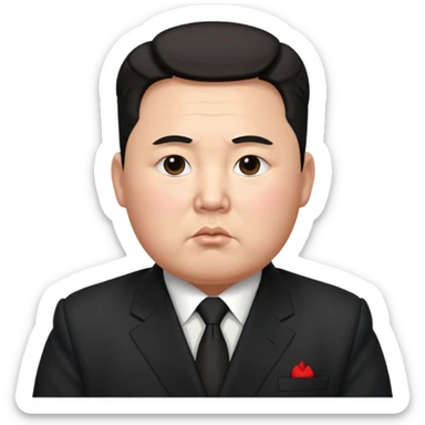 kim jong un sticker