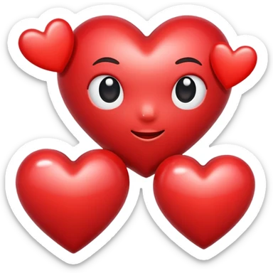 corazón bonito sticker