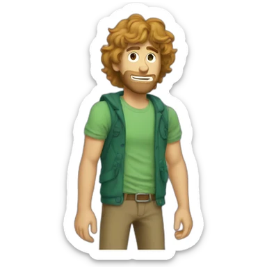 Shaggy Rogers sticker
