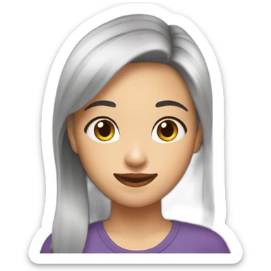 thais karina smiley sticker