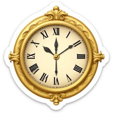 “Clock your tea” sticker