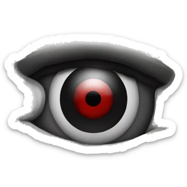 Sharingan eye sticker
