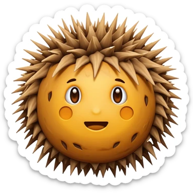 emoji of tumbleweed sticker