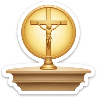altar eucharist  sticker