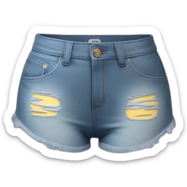 booty shorts sticker