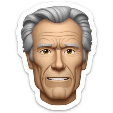 Clint eastwood sticker