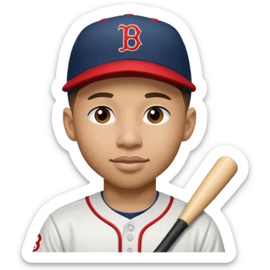 Mookie Betts baseball player  sticker