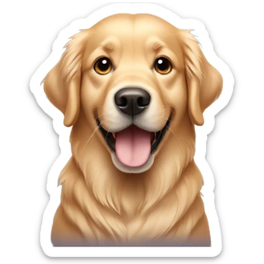 Golden retriever  sticker