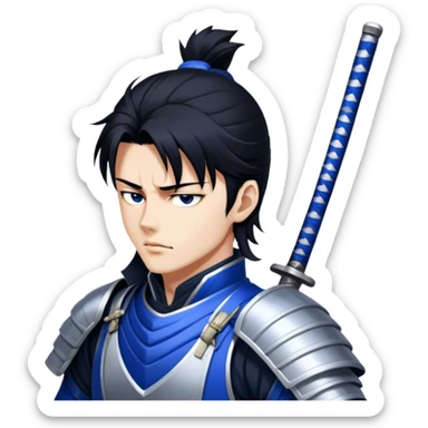 Steadfast Samurai sticker
