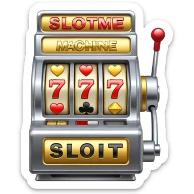 Slot machine, macau, thailand, rotate sticker