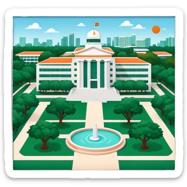 University of Miami sticker