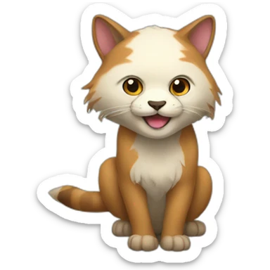 Animal transform sticker