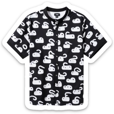 stussy shirt sticker