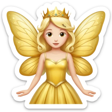 royal buttery fairy combined sticker