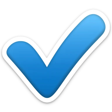 instagram blue tick sticker