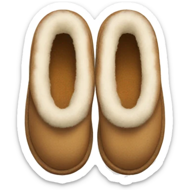 UGG slippers  sticker
