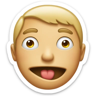 flushed face emoji face-palming sticker