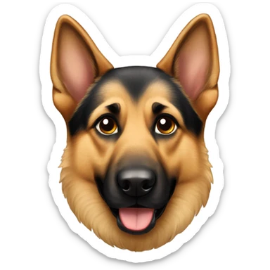 German Shepard sticker