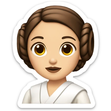 Princess Leia sticker