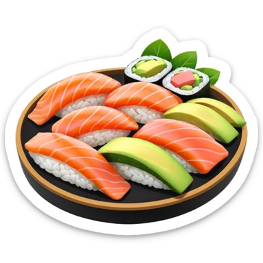 sushi rosa sticker