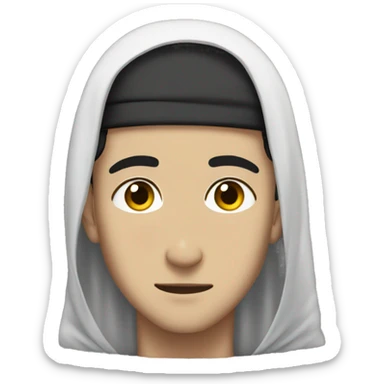 arabic 200 pounds anime boy sticker
