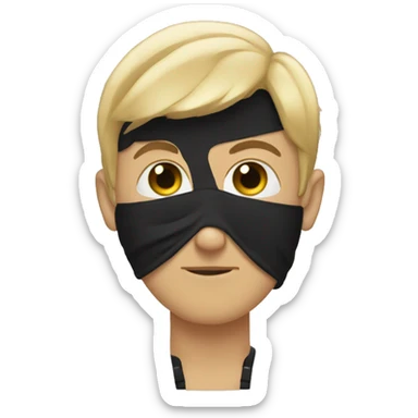 two friends with bandit sticker