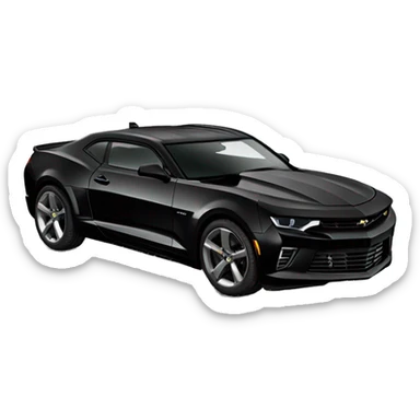 black chevrolet camaro 2019 sticker