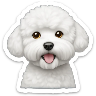 Bichon frise sticker