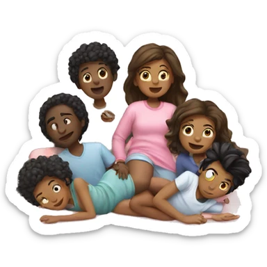 sleepover sticker