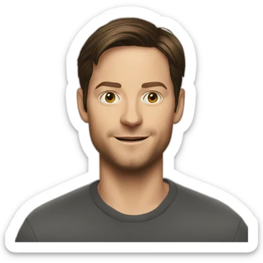 Tobey Maguire sticker