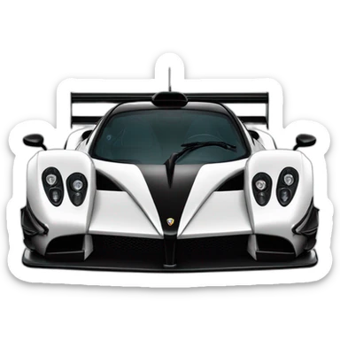 Pagani zonda sticker